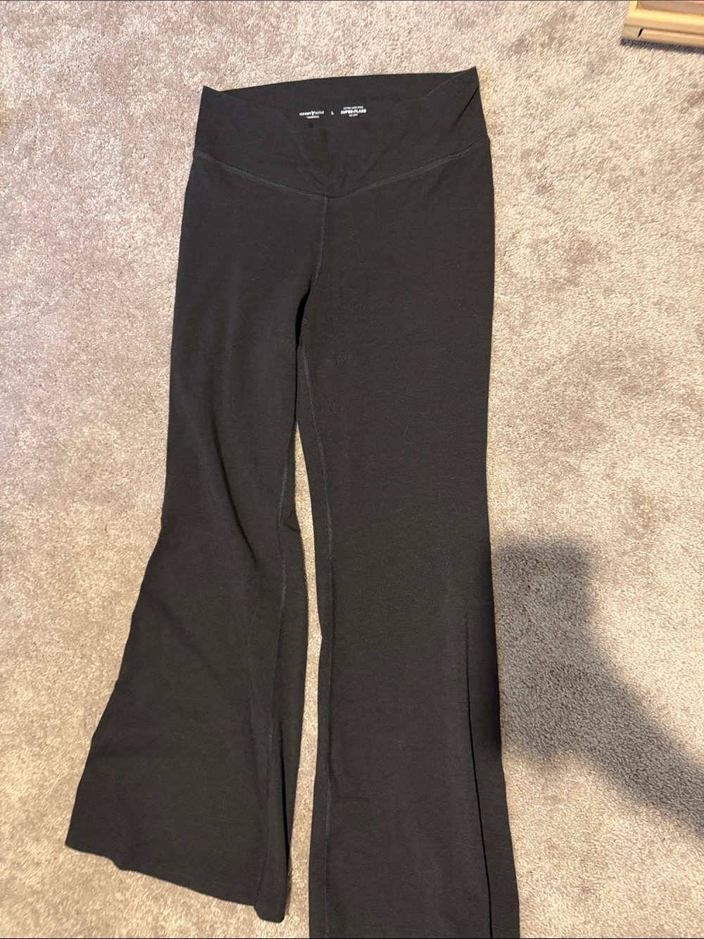 Black Flared Leggings
